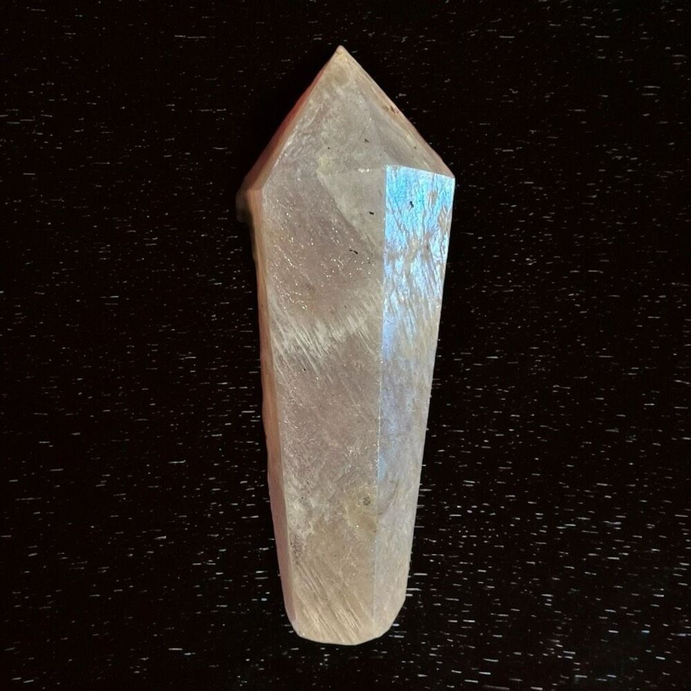 Peach Moonstone Crystal Wand